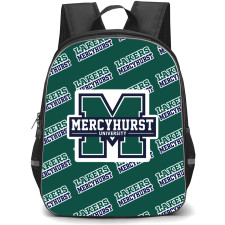 Mercyhurst University Lakers Backpack StudentPack - Mercyhurst University Lakers College Football Medley Monogram Wordmark