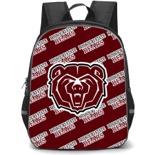 Missouri State Bears Backpack StudentPack - Missouri State University Bears College Football Medley Monogram Wordmark