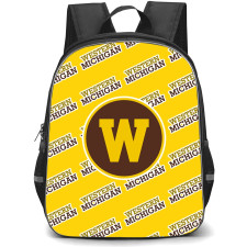 Western Michigan Broncos Backpack StudentPack - Western Michigan Broncos College Football Medley Monogram Wordmark