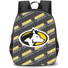 Michigan Technological University (Michigan Tech) Huskies Backpack StudentPack - Michigan Technological University (Michigan Tech) Huskies College Football Medley Monogram Wordmark