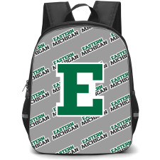 Eastern Michigan Eagles Backpack StudentPack - Eastern Michigan Eagles College Football Medley Monogram Wordmark