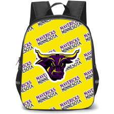 Minnesota State University, Mankato Mavericks Backpack StudentPack - Minnesota State University, Mankato Mavericks College Football Medley Monogram Wordmark