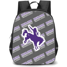 New Mexico Highlands University Cowboys Backpack StudentPack - New Mexico Highlands University Cowboys College Football Medley Monogram Wordmark