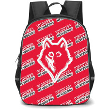 Newberry College Wolves Backpack StudentPack - Newberry College Wolves College Football Medley Monogram Wordmark