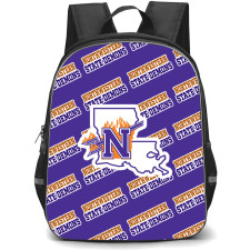 Northwestern State Demons Backpack StudentPack - Northwestern State University Demons College Football Medley Monogram Wordmark