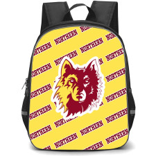 Northern State University Wolves Backpack StudentPack - Northern State University Wolves College Football Medley Monogram Wordmark