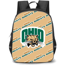 Ohio Bobcats Backpack StudentPack - Ohio Bobcats College Football Medley Monogram Wordmark