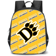 Ohio Dominican University Panthers Backpack StudentPack - Ohio Dominican University Panthers College Football Medley Monogram Wordmark