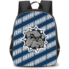 University of Minnesota Duluth Bulldogs Backpack StudentPack - University of Minnesota Duluth Bulldogs College Football Medley Monogram Wordmark