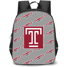 Temple Owls Backpack StudentPack - Temple Owls College Football Medley Monogram Wordmark