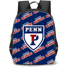 Penn Quakers Backpack StudentPack - University of Pennsylvania Quakers College Football Medley Monogram Wordmark