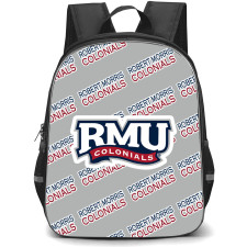 Robert Morris Colonials Backpack StudentPack - Robert Morris University Colonials College Football Medley Monogram Wordmark