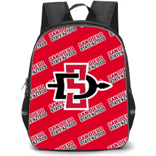 San Diego State Aztecs Backpack StudentPack - San Diego State Aztecs College Football Medley Monogram Wordmark