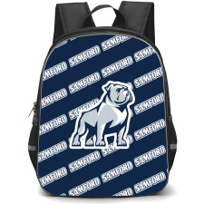 Samford Bulldogs Backpack StudentPack - Samford University Bulldogs College Football Medley Monogram Wordmark