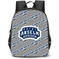 Saint Anselm College Hawks Backpack StudentPack - Saint Anselm College Hawks College Football Medley Monogram Wordmark