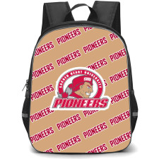 Sacred Heart Pioneers Backpack StudentPack - Sacred Heart University Pioneers College Football Medley Monogram Wordmark
