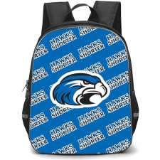 Shorter University Hawks Backpack StudentPack - Shorter University Hawks College Football Medley Monogram Wordmark