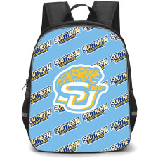 Southern Jaguars Backpack StudentPack - Southern University Jaguars College Football Medley Monogram Wordmark