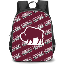 West Texas A&M University Buffaloes Backpack StudentPack - West Texas A&M University Buffaloes College Football Medley Monogram Wordmark