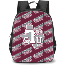 Texas Southern Tigers Backpack StudentPack - Texas Southern University Tigers College Football Medley Monogram Wordmark