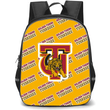 Tuskegee University Golden Tigers Backpack StudentPack - Tuskegee University Golden Tigers College Football Medley Monogram Wordmark