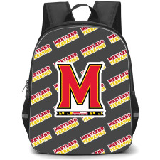 Maryland Terrapins Backpack StudentPack - Maryland Terrapins College Football Medley Monogram Wordmark