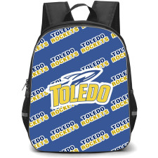 Toledo Rockets Backpack StudentPack - Toledo Rockets College Football Medley Monogram Wordmark