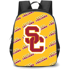 USC Trojans Backpack StudentPack - USC Trojans College Football Medley Monogram Wordmark