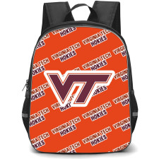 Virginia Tech Hokies Backpack StudentPack - Virginia Tech Hokies College Football Medley Monogram Wordmark