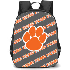 West Virginia Wesleyan College Bobcats Backpack StudentPack - West Virginia Wesleyan College Bobcats College Football Medley Monogram Wordmark