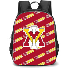VMI Keydets Backpack StudentPack - Virginia Military Institute Keydets College Football Medley Monogram Wordmark