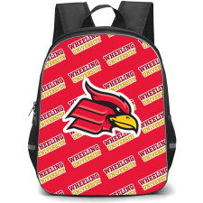 Wheeling University Cardinals Backpack StudentPack - Wheeling University Cardinals College Football Medley Monogram Wordmark
