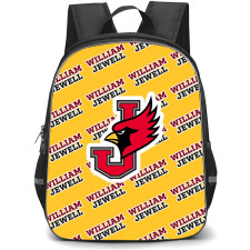 William Jewell College Cardinals Backpack StudentPack - William Jewell College Cardinals College Football Medley Monogram Wordmark