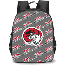 Winston?Salem State University Rams Backpack StudentPack - Winston?Salem State University Rams College Football Medley Monogram Wordmark