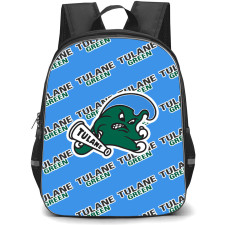 Tulane Green Wave Backpack StudentPack - Tulane Green Wave College Football Medley Monogram Wordmark