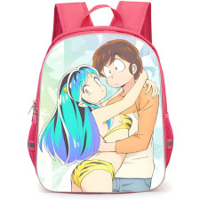 Urusei Yatsura Backpack School Bag StudentPack - Ataru And Lum Hug Portrait Poster