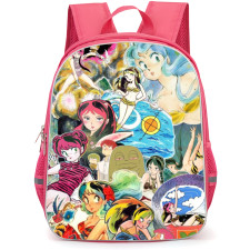 Urusei Yatsura Lum Backpack School Bag StudentPack - Lum Different Mood Portrait Collage