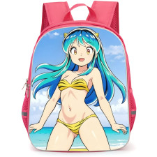 Urusei Yatsura Lum Backpack School Bag StudentPack - Lum Smiling Beach Portrait
