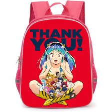 Urusei Yatsura Lum Backpack School Bag StudentPack - Lum Thank You Red Poster