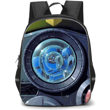 Armored Trooper VOTOMS ATM 09 ST Scopedog Backpack School Bag StudentPack - ATM 09 ST Scopedog Reflection Portrait