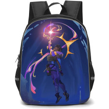 Valorant Astra Backpack StudentPack - Astra Flying Poster