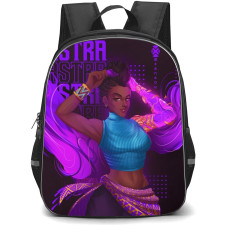 Valorant Astra Backpack StudentPack - Astra Side Pose Art