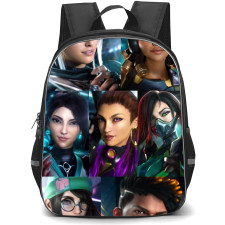 Valorant Collage Backpack StudentPack - Collage Stack Valorant Squad