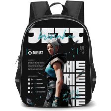 Valorant Jett Backpack StudentPack - Jett Brisinha Art