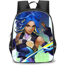 Valorant Neon Backpack StudentPack - Neon Cute Character