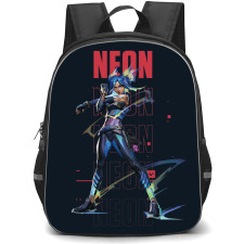 Valorant Neon Backpack StudentPack - Neon Game Character