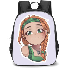 Valorant Skye Backpack StudentPack - Skye Chibi Art