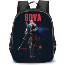 Valorant Sova Backpack StudentPack - Sova Poster Design