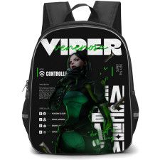 Valorant Viper Backpack StudentPack - Viper Fan Art