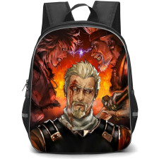 Vinland Saga Askeladd Backpack StudentPack - Askeladd Bloody Portrait